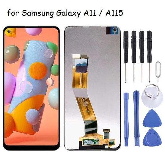 หน้าจอ samsung A11 / A115 จอ จอชุด จอ+ทัช จอsamsung จอ ซัมซุง กาแลคซี่ จอA11 LCD Display Touch samsu