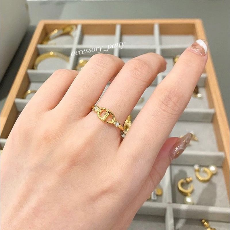 ♥️แหวนCd รุ่นR08 patty collection✨รุ่นนี้เป็นรุ่นที่นิยมใส่แล้วน่ารักมากค่ะ