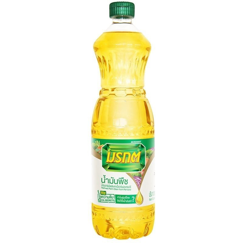 พร้อมส่ง น้ำมันปาล์ม ตรามรกต ขนาด 1 ลิตร