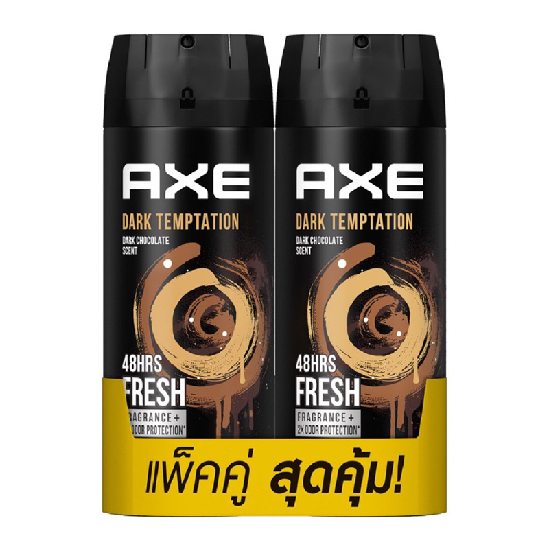 AXE แอ๊กซ์ สเปรย์ระงับกลิ่นกาย 135 มล. (แพ็คคู่)
