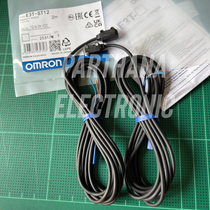 E3T-ST12 PHOTOELECTRIC SENSOR 1ชุดมี 2ตัว (ตัวรับ-ตัวส่ง)❗️พร้อมส่งในไทย❗️🇹🇭