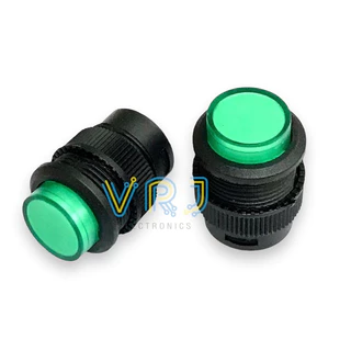 Switch สวิตช์R16-503RD-16 mm ไฟLED 3V-3A/250VACกดติด กดดับ~กดติด ปล่อยดับ 4 ขา