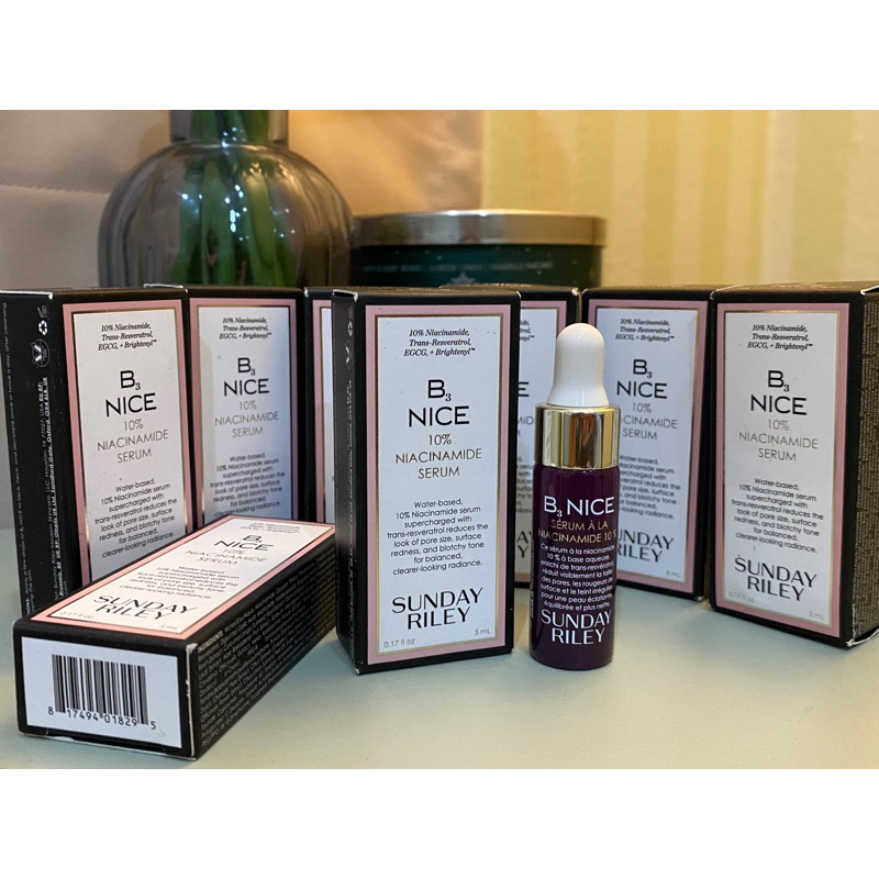 พร้อมส่ง 🔆 SUNDAY RILEY B3 Nice 10% Niacinamide Serum 5 ml.