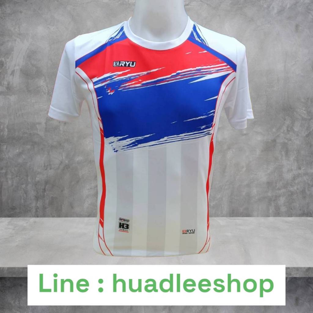 เสื้อกีฬา เสื้อทีมฟุตบอล RYUA-002 ใส่สบาย ราคาโรงงาน
