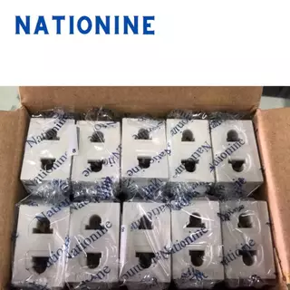 ปลั๊กเดี่ยว รุ่นใหม่ เนชั่นนาย Nationine ( 1 กล่อง 10 ชิ้น)