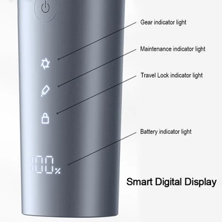Mijia ปัตตาเลี่ยนไร้สาย Electric Hair Clipper 2 ปัตตาเลี่ยนตัดผม เสียงรบกวนต่ำ LED แสดงแบต
