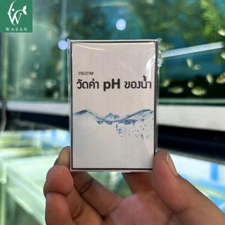 กระดาษวัดค่า PH กระดาษลิตมัส ทดสอบค่าความเป็นกรด-ด่าง ของน้ำ PH Test Paper 1-14 จำนวน 80 แผ่น