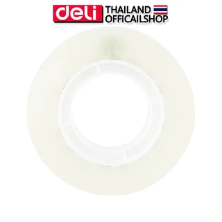 เทปใส Deli รุ่น A30310 เทปกาวใส กาวอะครีลิค ติดง่าย ไร่กลิ่น ขนาดพกพา ยาว33m (จำหน่าย 1 ชิ้น)