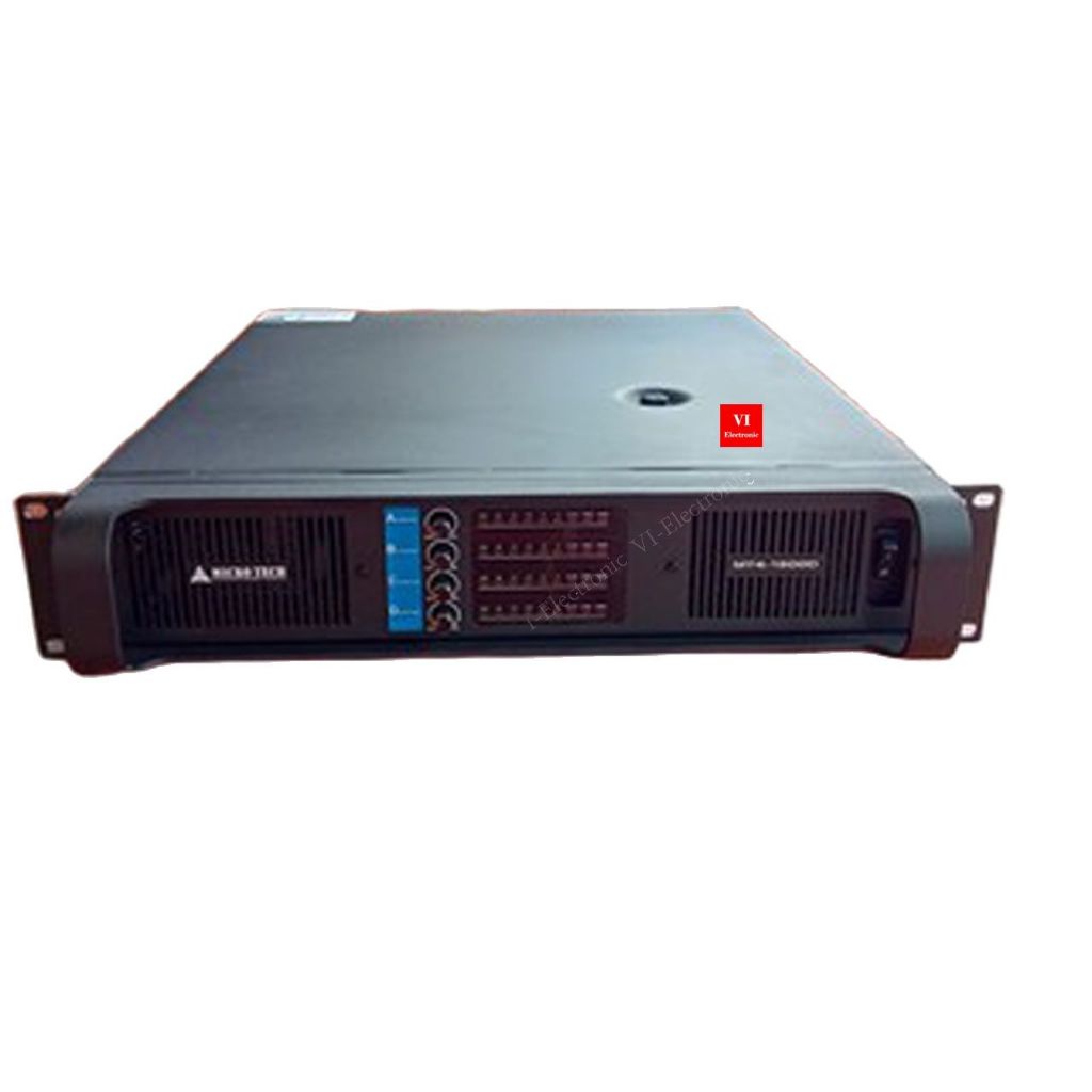 MICRO TECH รุ่นMT4-1500D เพาเวอร์แอม1500วัตต4แชลแนล สินค้ารับประกัน 1ปี