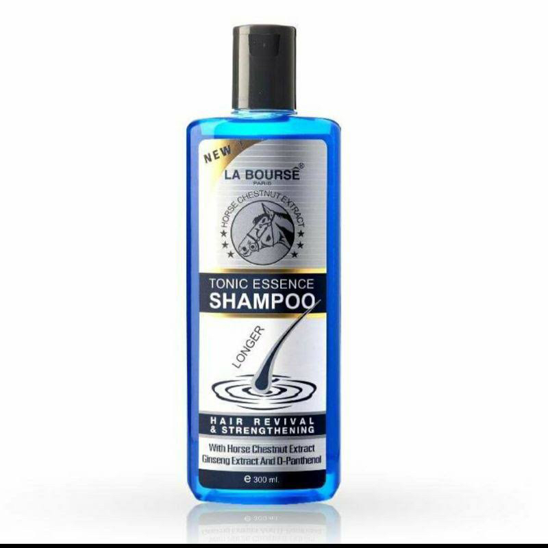 (1แถม1) La Bourse Tonic Essence Shampoo 300ml ลาบูสส์ โทนิค เอสเซ้นส์ แชมพู แชมพูเร่งผมยาว 300 มล.