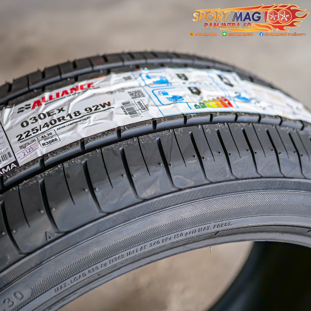 ยาง Yokohama Alliance AL30 Made in Japan จำนวน 4เส้น