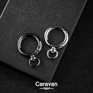 Caravan Crew Keychain keyring Snap Clip พวงกุญแจเท่ๆ ห่วงพวงกุญแจ