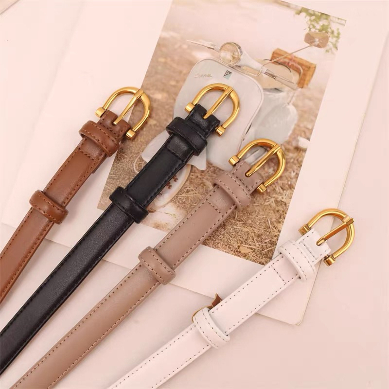 【จัดส่งจากกรุงเทพฯ】Retro เข็มขัดขนาดเล็กผู้หญิงอินเทรนด์พื้นผิวนักเรียนตกแต่งเยาวชนแฟชั่นกางเกงอเนกประสงค์เข็มขัดผู้หญิง