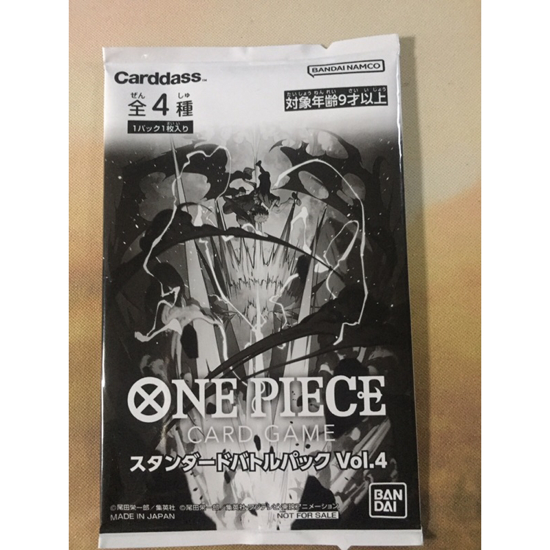 One piece Card Game  ซอง Standard Bettle V.4