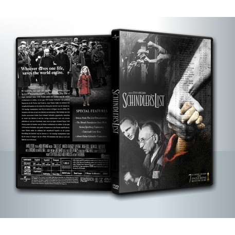 [ DVD Movie มีปก+สกรีนแผ่น ] Schindler's List (1993) ชะตากรรมที่โลกไม่ลืม ( 1 DVD )