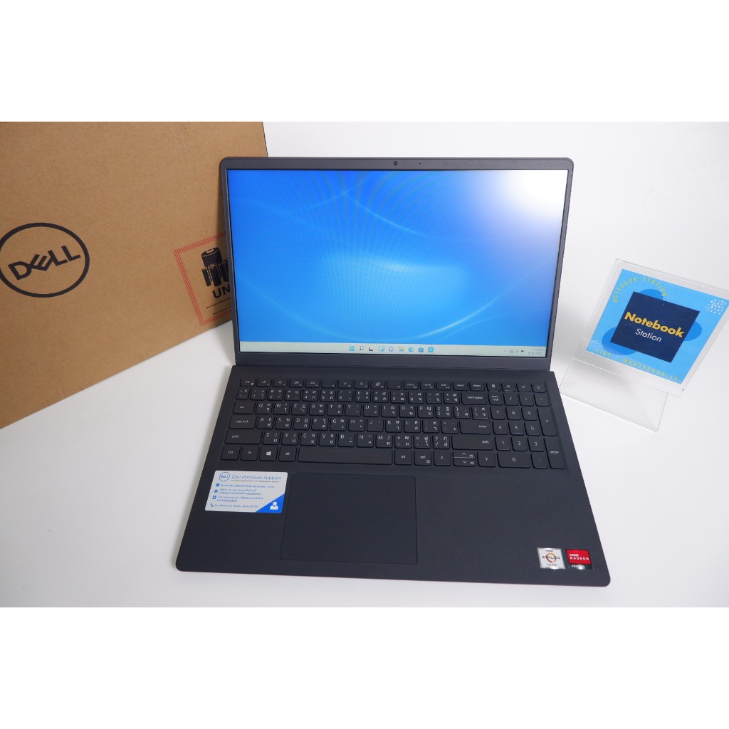 (ของใหม่) Dell inspiron 3515 Ram4 HHD1TB จอ15.6 HD เครื่องสวย พร้อมใช้งาน ราคาเพียง 9,090.-