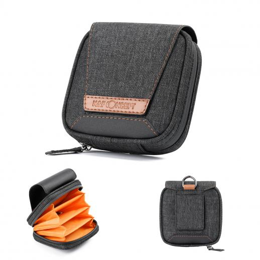 K&F Camera Lens Filter Pouch Case, 4-Pocket Filter Carry Case 13.117  กระเป๋าใส่ฟิลเตอร์ ของแท้ มีสิ