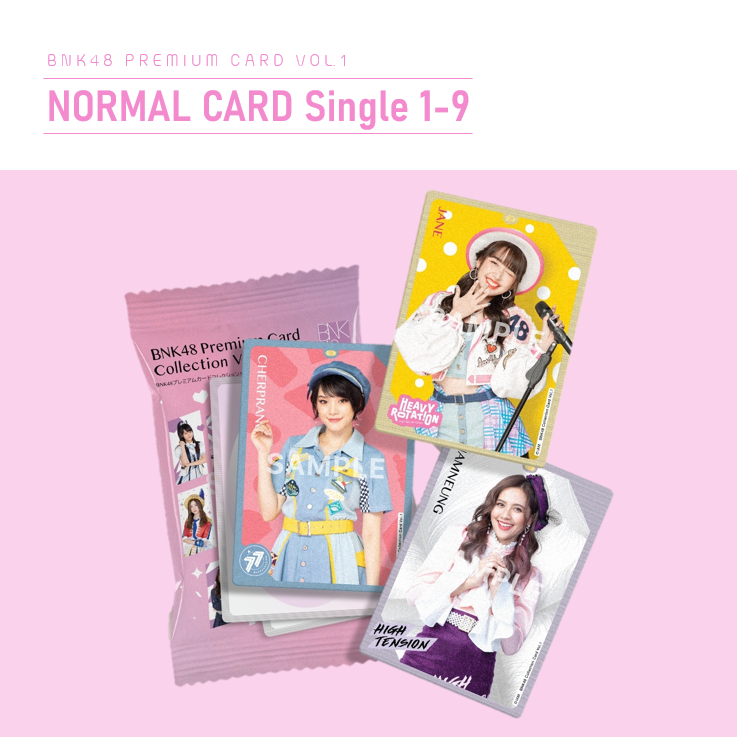 [ใบเศษ][1/2] BNK48 Normal Premium Card Collection vol.1 การ์ด