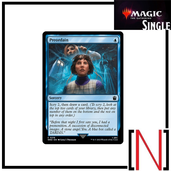 [MTG][Single][CMR][SLD] Preordain ระดับ Common [ภาษาอังกฤษ]