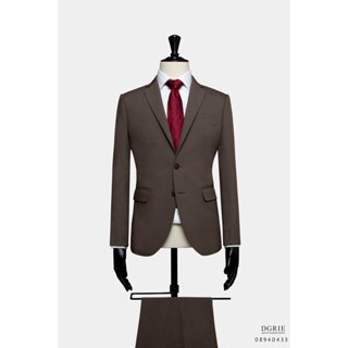 DGRIE Play – Play Brown T/R 2button Standard Notch Lapel Jac…