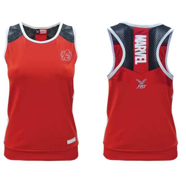 FBT x Marvel เสื้อกล้ามหญิง เสื้อกล้ามใส่ออกกำลังกาย รหัส 12G576