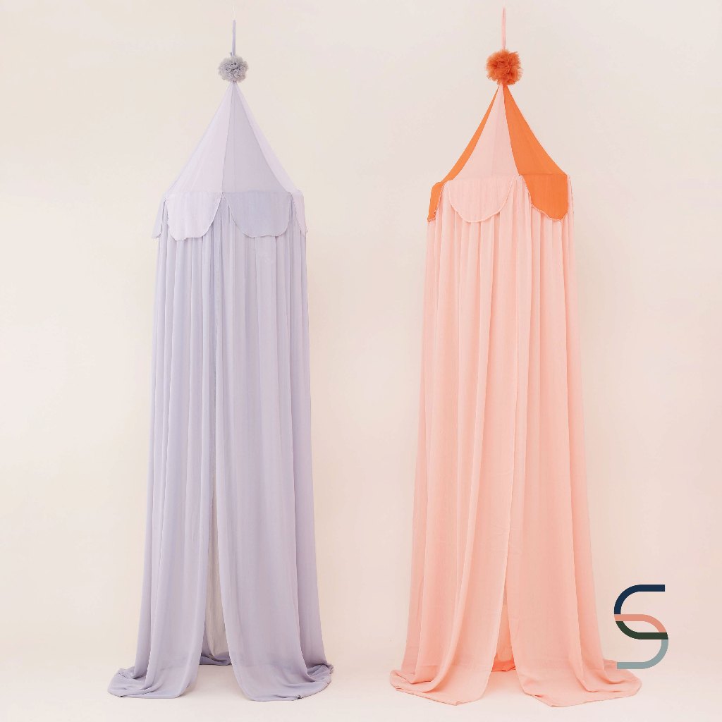 SARABARN Chiffon Indoor Kids Canopy Bed Tent | กระโจมสำหรับเด็ก