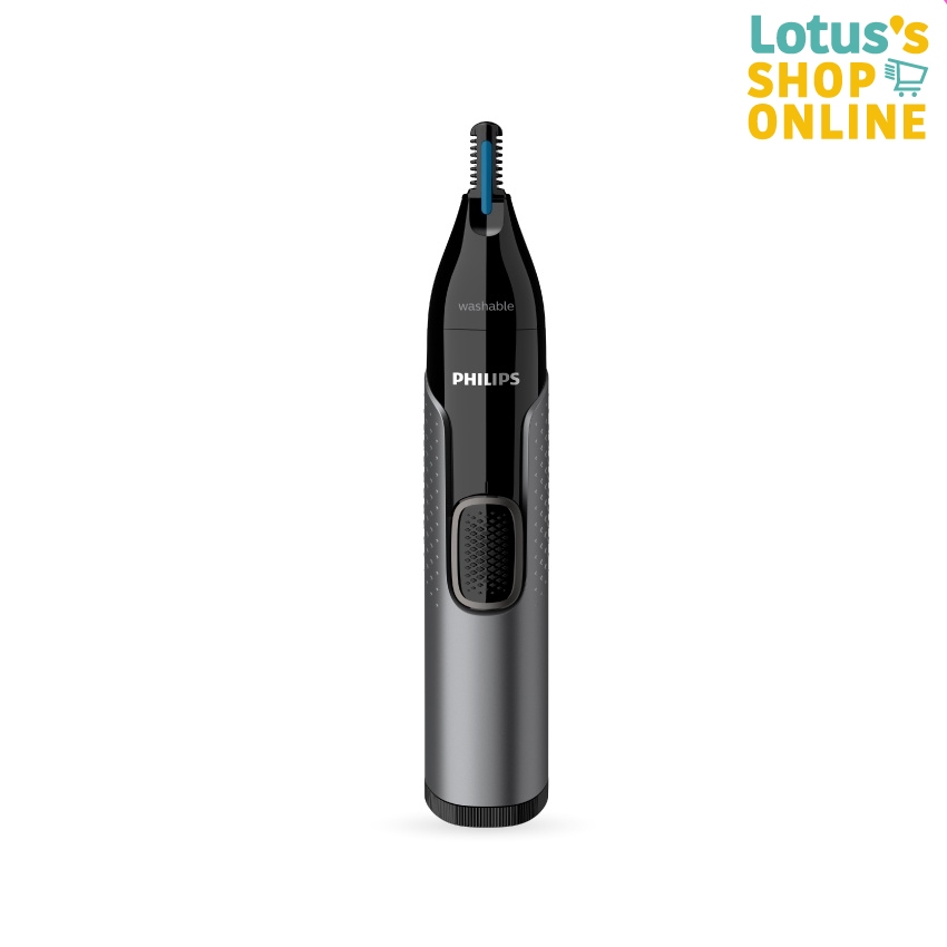 ฟิลิปส์ เครื่องตกแต่งขนจมูก หู และคิ้ว สีดำ รุ่น NT3650/16 PHILIPS TRIMMER NT3650/16(ฺBLACK)