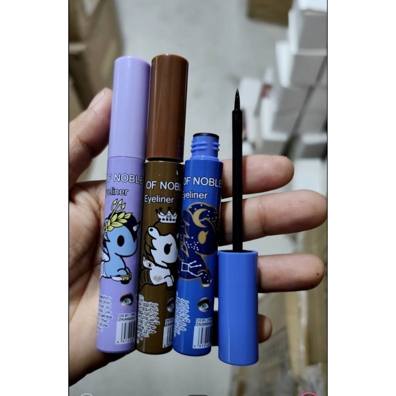 อายไลเนอร์ยูนิคอนกันน้ำติดทน ไม่แห้งงานสวย แท่งละ9บาท