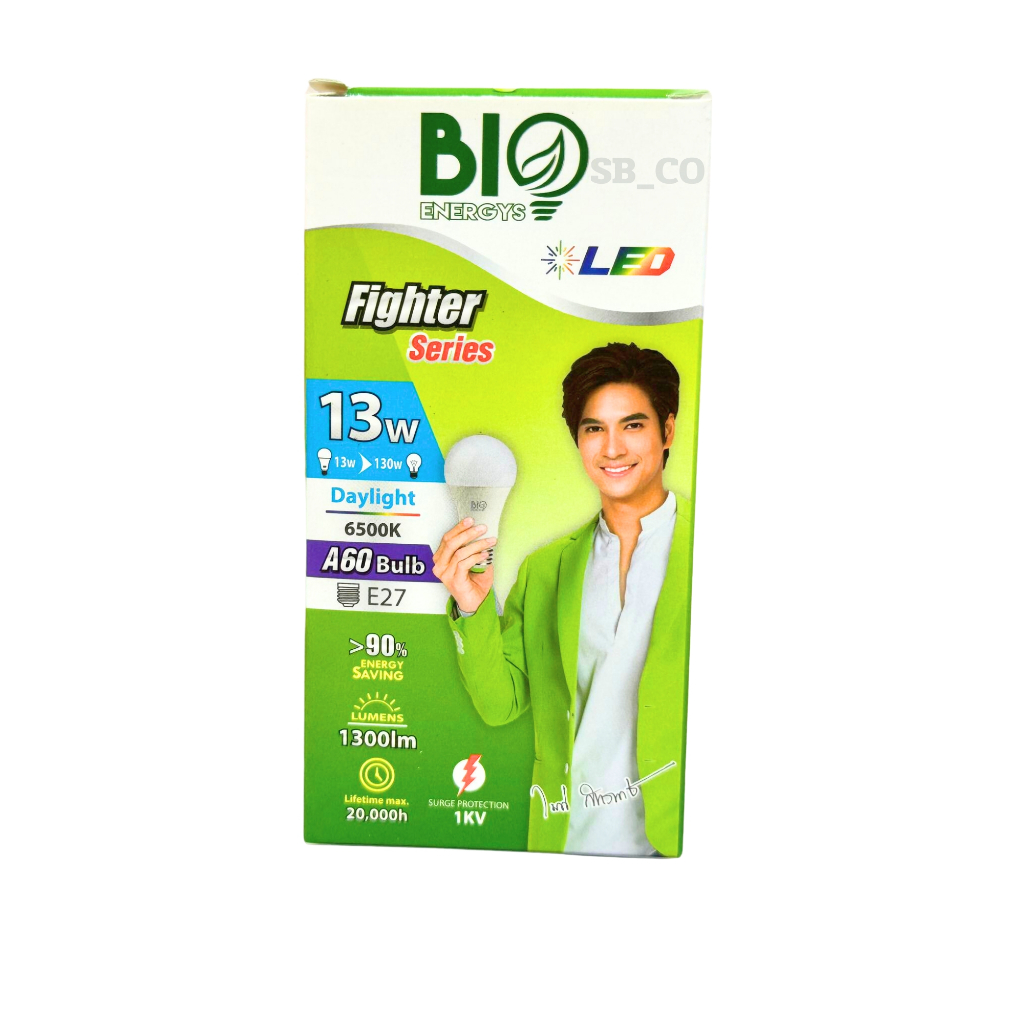 หลอดไฟ BULB ยี่ห้อ BIOENERGYS ขนาด 9W 13W 15W (รุ่น MIKE)
