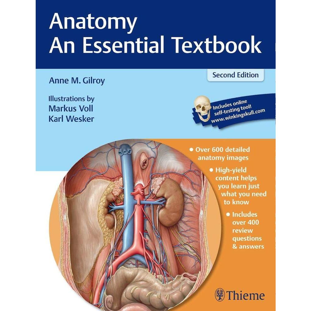 [หนังสือ] Thieme Anatomy An Essential Textbook Illustrated แพทย์ กายวิภาคศาสตร์ atlas of human clini