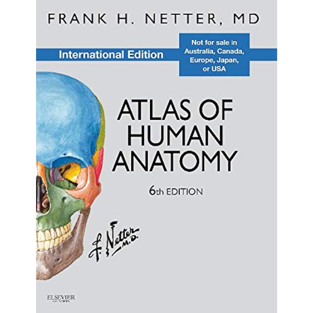 [หนังสือ] Netter’s Atlas of Human Anatomy กายวิภาคศาสตร์ แพทยศาสตร์ clinical medicine medical textbo