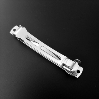 Clip France กิ๊ฟสปริงอย่างดี สีเงิน ขนาด8/10เซนติเมตร