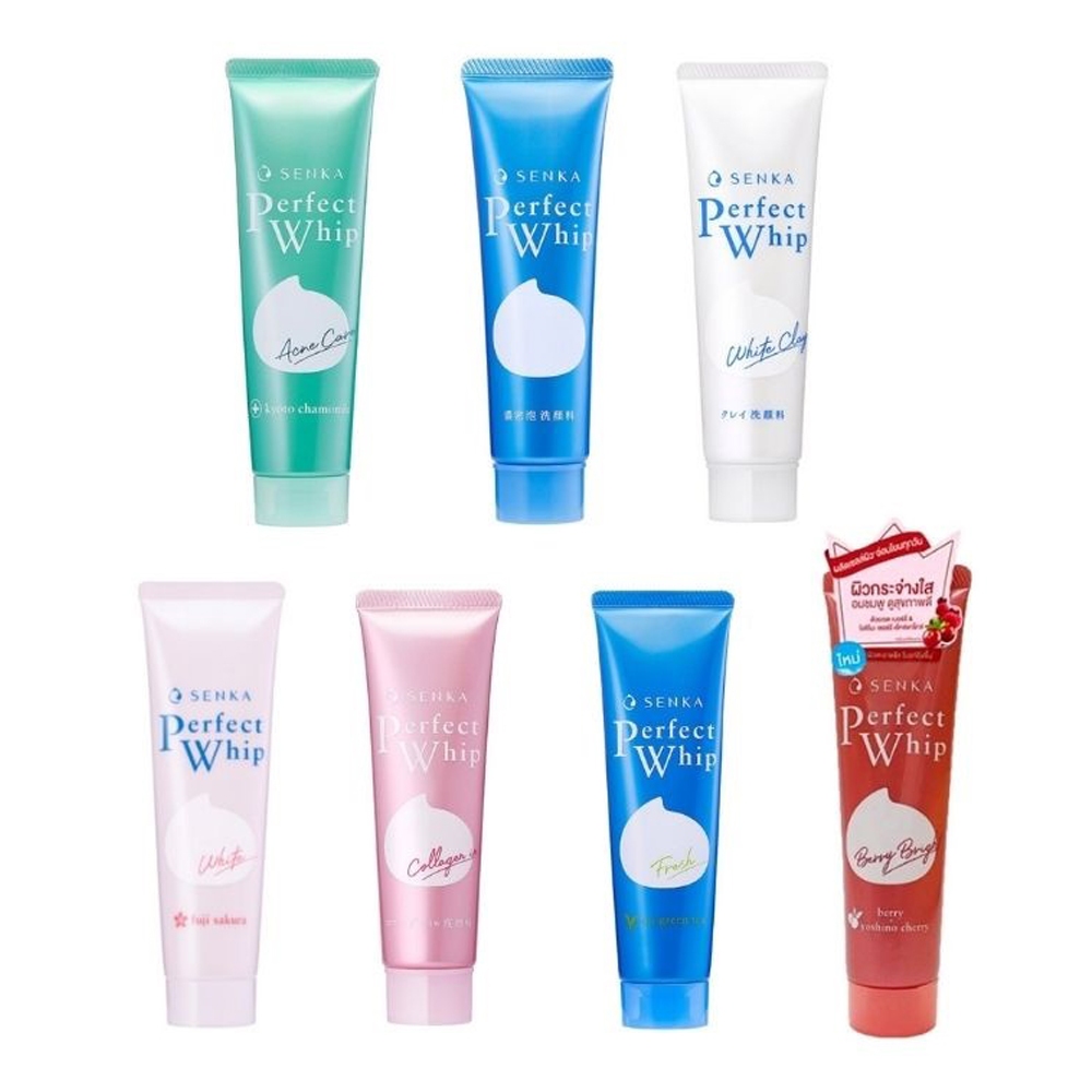 1 หลอด 50 กรัม โฟมล้างหน้าเซนกะ Senka Perfect Whip 50g เซนกะ เพอร์เฟ็ค วิป พร้อมส่ง