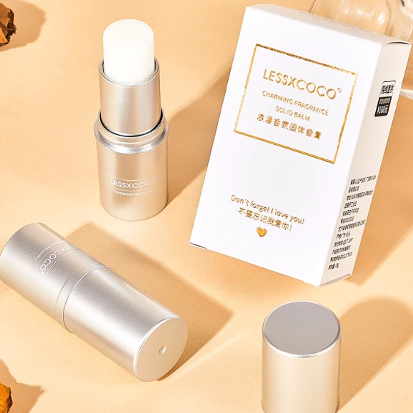 LESSXCOCO charming fragrance solid balm น้ำหอมบาล์มแท่ง น้ำหอมก้อน กลิ่นหอมผู้ดี CP14