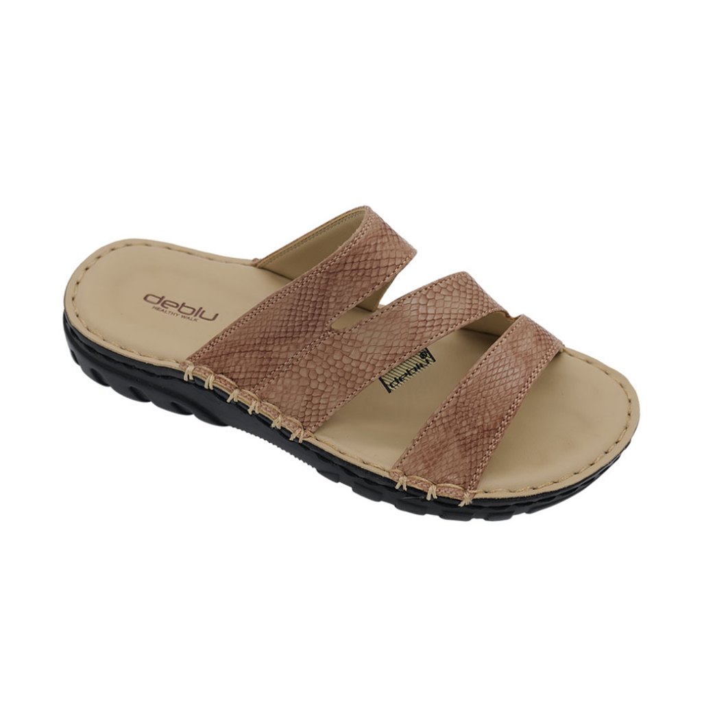 Deblu รองเท้าแตะผู้หญิง รองเท้าแบบสวมผู้หญิง สำหรับผู้หญิงเท้าแบน รุ่น L400-1