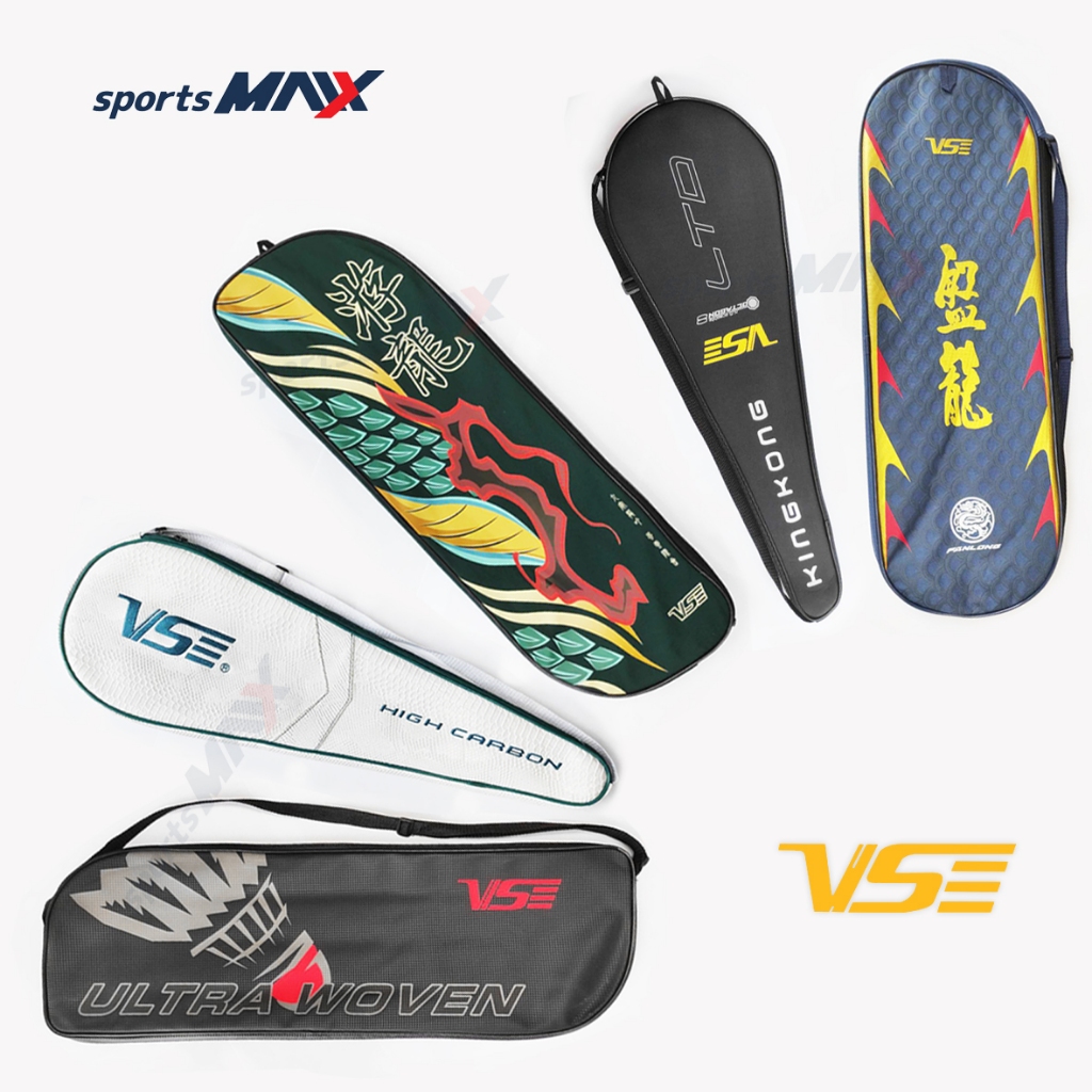 (รุ่นพิเศษ) Venson ซองใส่ไม้แบดมินตัน รุ่นท๊อป ซองเต็ม Badminton Cover / 1 ชิ้น