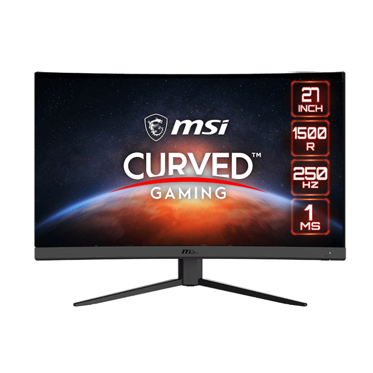 MONITOR (จอมอนิเตอร์) MSI G27C4X - 27" VA FHD 250Hz CURVED FREESYNC PREMIUM