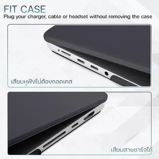 Pcase – เคส สำหรับ MacBook Air 13 Model A1369 A1466 (2010-2017) เคสป้องกันรอย เคสแม็คบุ๊ค - Plastic Hard Shell Case