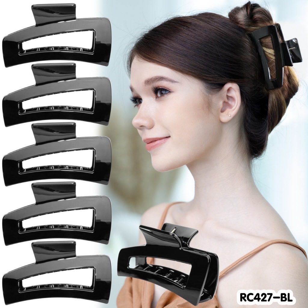 กิ๊บRC427 1 แพ็คมี 6 ชิ้น ราคา 56 บาท กิ๊บติดผม หนีบผม หนีบแฟชั้น กิ๊บแฟชั่น วัยรุ่น อุปกรณ์ตกแต่งผม ยางรัดผม ผู้หญิง