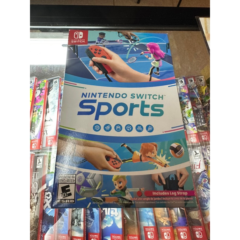 แผ่นสวิตช์มือสอง nintendo switch sports