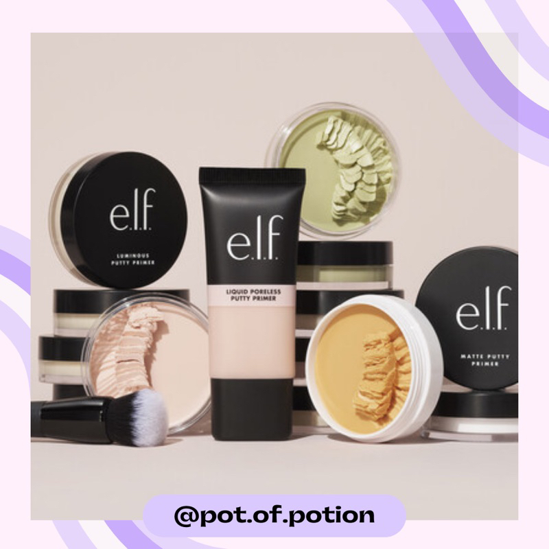 พร้อมส่ง e.l.f — Putty Primer / Blush / Bronzer / elf
