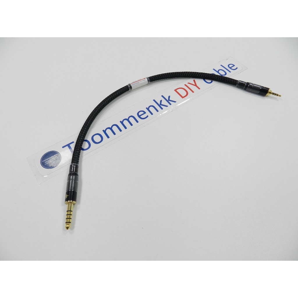 สายสัญญาณเสียงรุ่นเล็ก Canare L-4E5AT หัวเสียบ Balance4.4 to Balance2.5 (หัวเสียบ Palic)