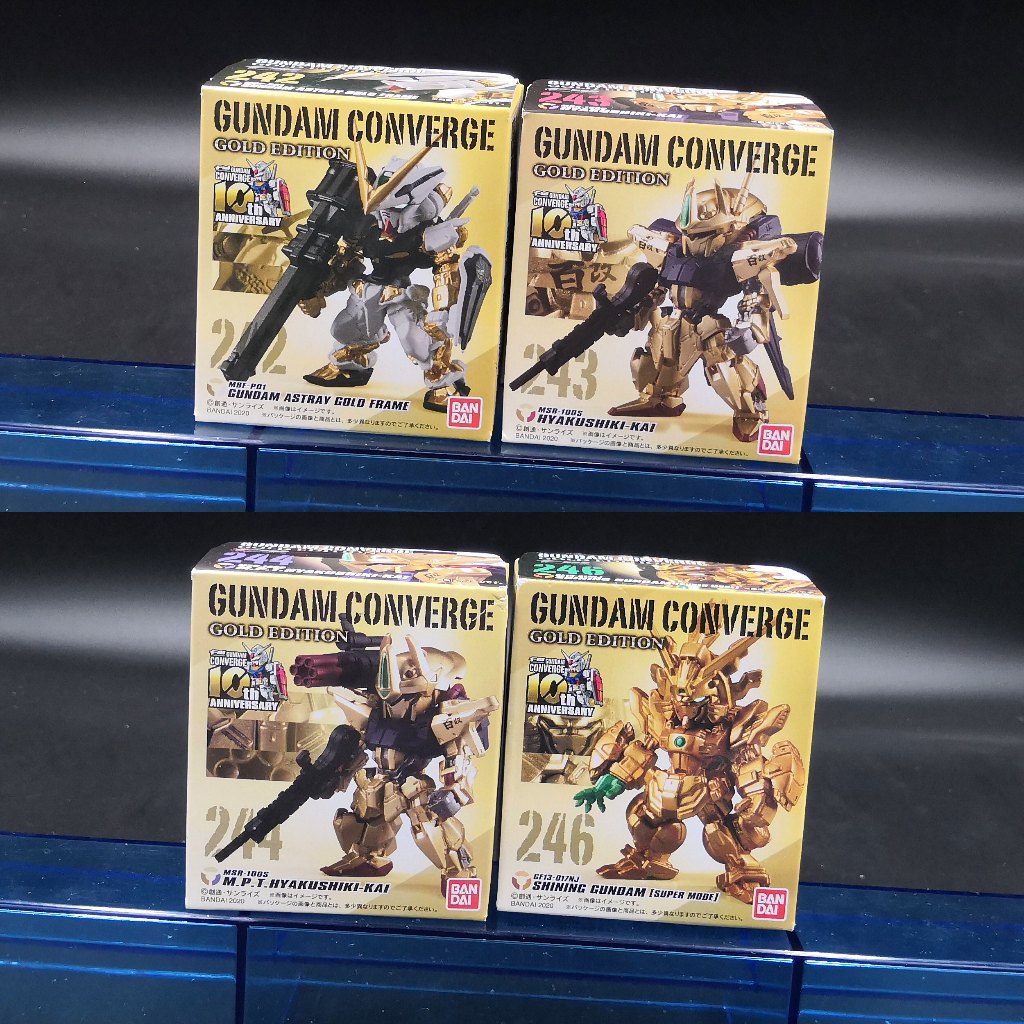 FW Gundam Converge Gold Edition กันดั้ม คอนเวิร์จ โกลด์ อิดิชัน