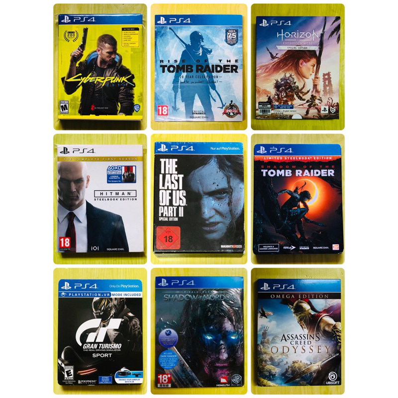 PS4 games #3[A/T-RPG-C/T] ชุดลิมิเตดแผ่นเกมส์มือ1,มือ2