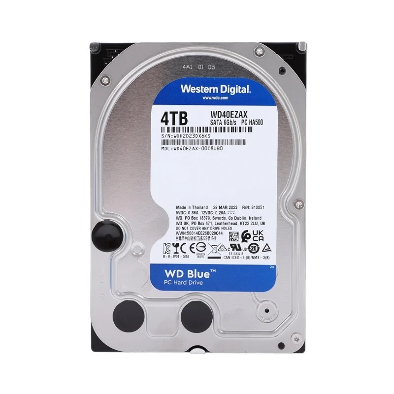 HDD WD BLUE 4 TB 3.5" 5400RPM SATA3 (WD40EZAX)