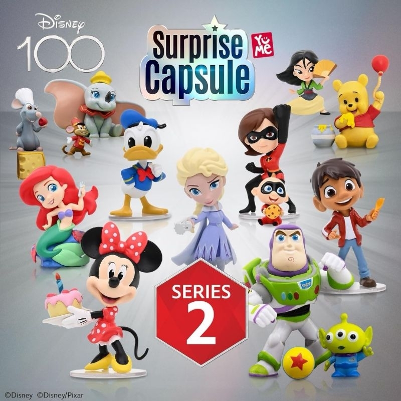 🇺🇸 พรี​ออเดอร์​อเมริกา 🇺🇸 Disney​100 Capsule​ Figure Series 2 ออกใหม่ล่าสุด