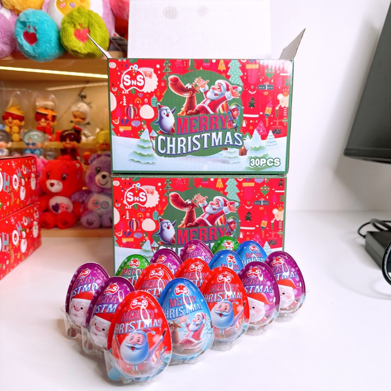 ไข่ช็อกโก้คริสต์มาส 1 กล่อง 30 ชิ้น