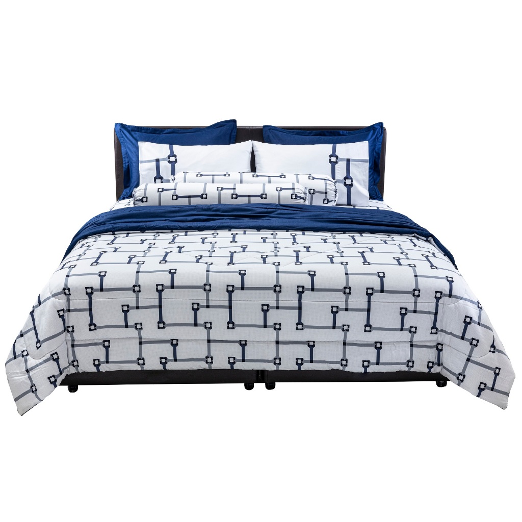 SANTAS ชุดเครื่องนอน ดีไซน์ GRITTY   6 ชิ้น ทอ 350 เส้นด้าย