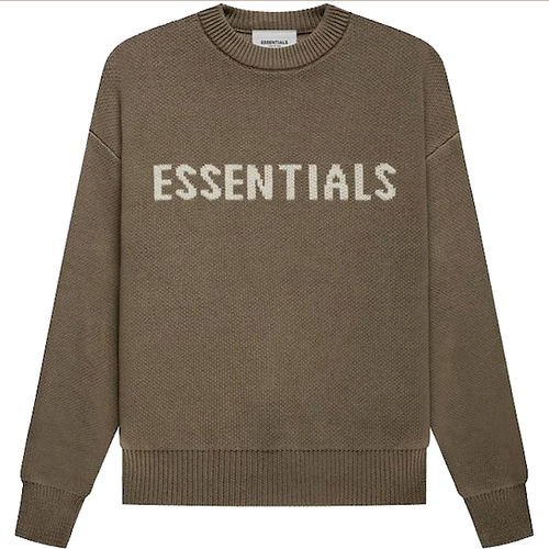 ESSENTIALS KIDS FRONT LOGO PULLOVER SWEATER (HARVEST} ไซส์เด็ก