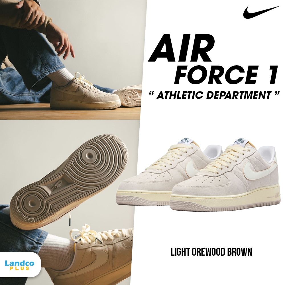 Nike ไนกี้ รองเท้าผ้าใบ รองเท้าลำลอง M Air Force1 07 "Athletic Dept." FQ8077-104 (4300)